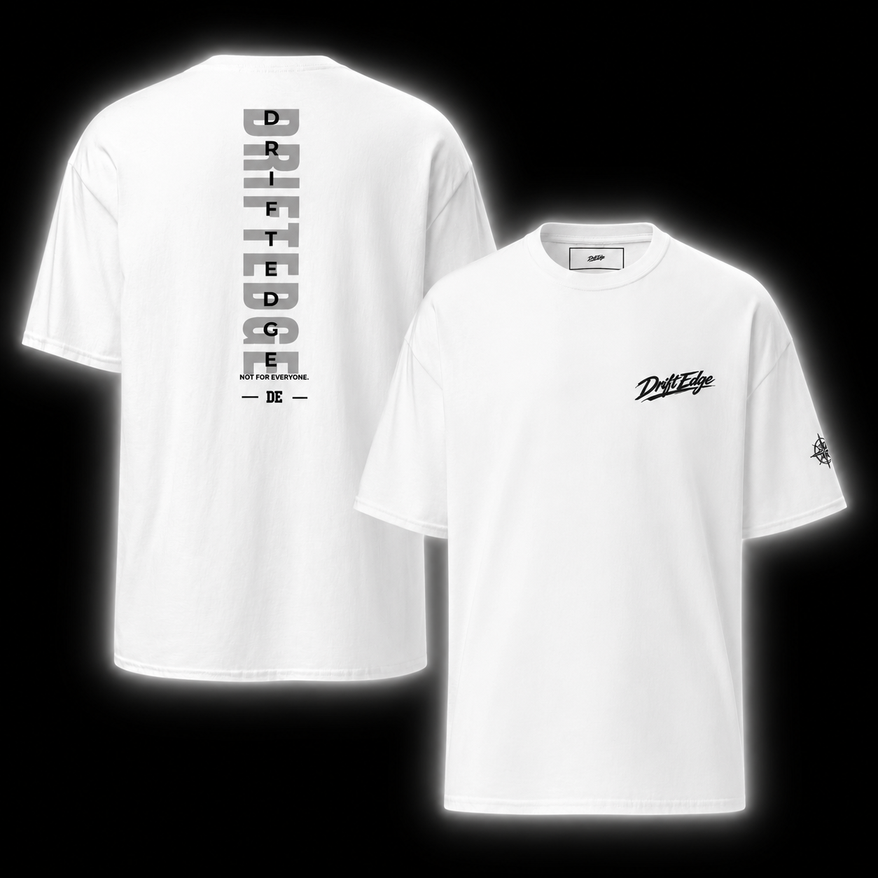 DriftEdge " Not For Everyone" Tee - White