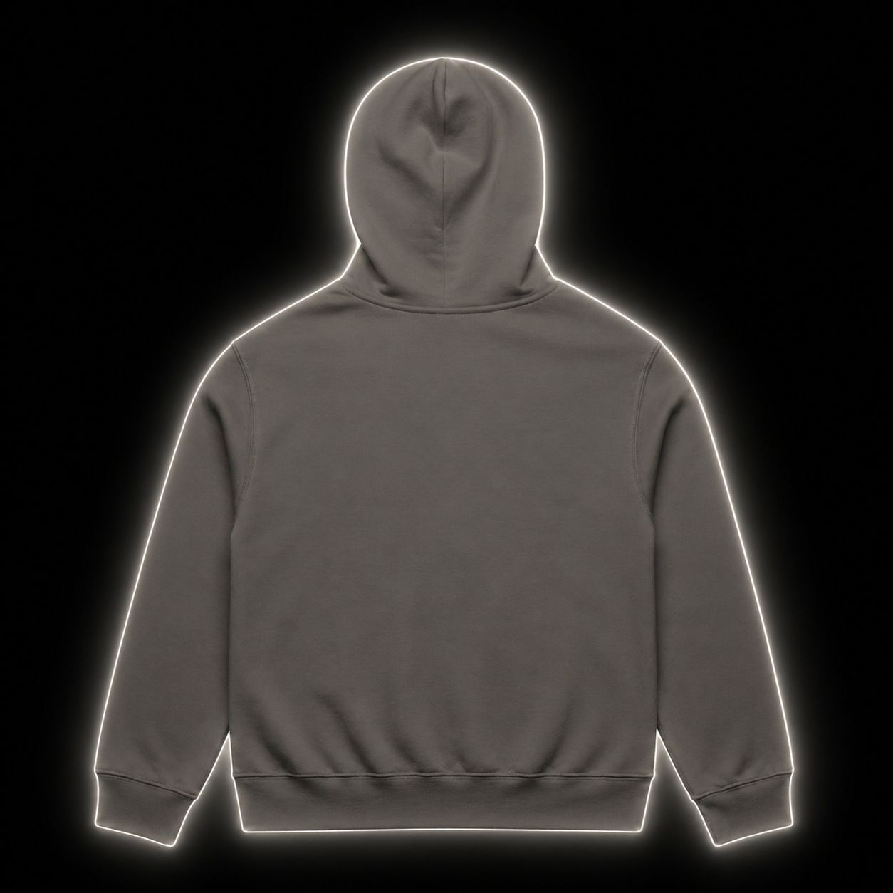 DriftEdge oversized Hoodie-Heavyweight  Minimal Streetwear (Ashphalt)
