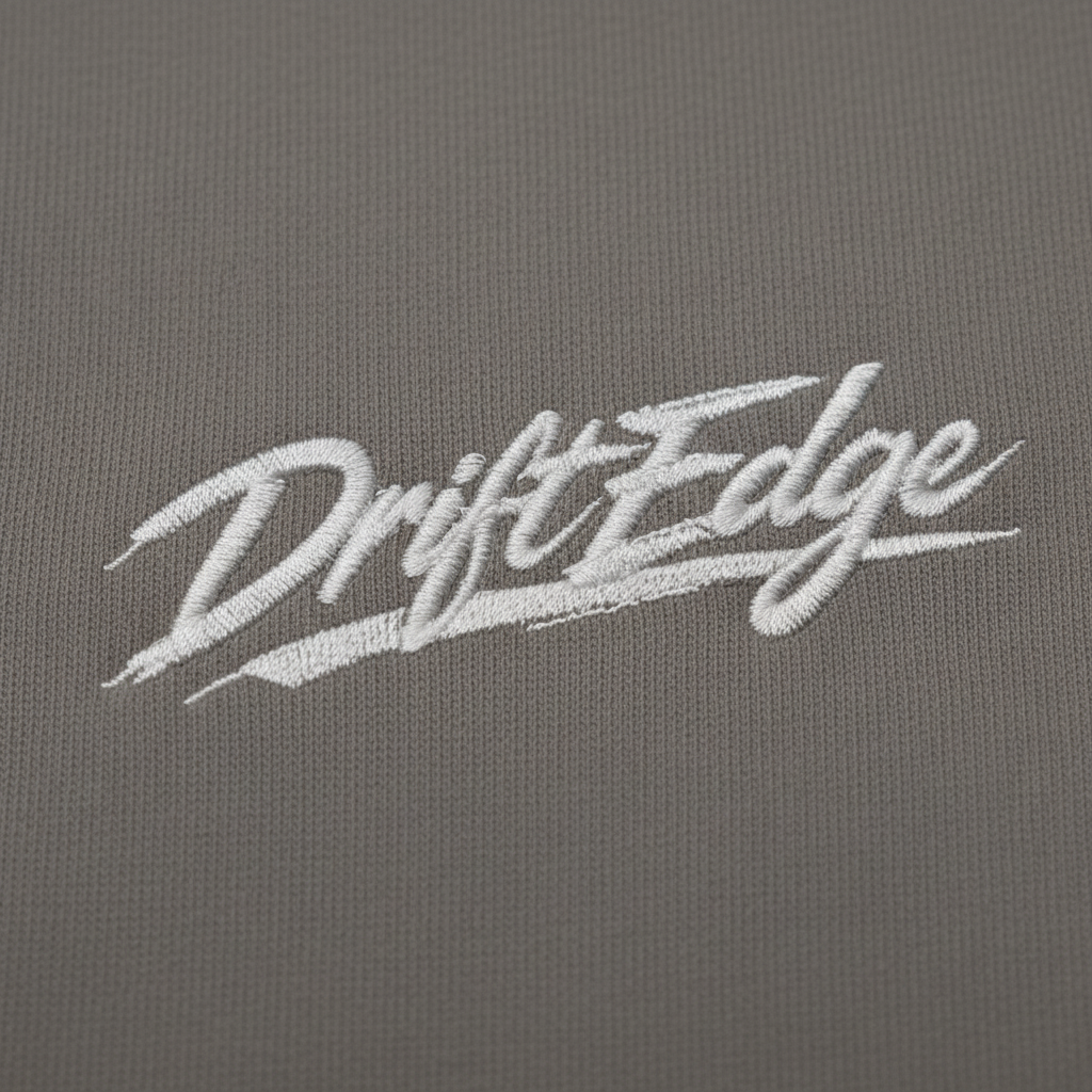 DriftEdge oversized Hoodie-Heavyweight  Minimal Streetwear (Ashphalt)